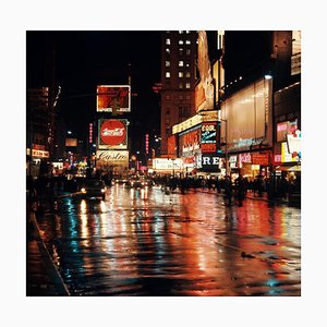 Times Square di Night (1953) - Oversize, Printed Later