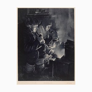Anates y Meares At the Blubber Stove, 1910-13, 2020