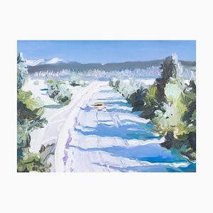 Alfombra Snow Drive, Original Art on Canvas, 2013