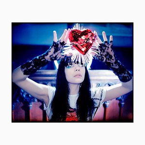 Bat for Lashes Heart - Signed Limited Edition Oversize Print, 2009