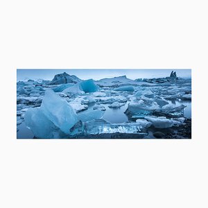 Ice World, edizione limitata firmata, Fine Art Abstract Landscape, 2017