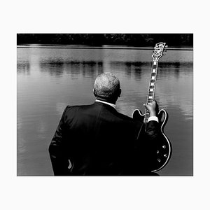 Print over Portrait of BB King - Signed Limited Edition, 2008