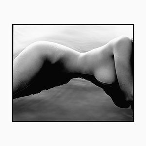 Nude Female Torso in Water Oversize C Print