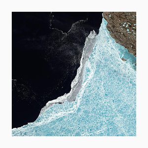 Stampa su ghiaccio a forma di ghiaccio, roccia e mare, 2015