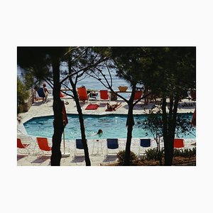 Hotel Il Pellicano, Porto Ercole, Slim Aarons, Fotografia a colori, XX secolo, 1973