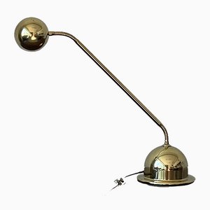 German Brass Table Lamp from Hustadt Leuchten, 1970s