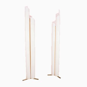 Vintage Floor Lamps by Vico Magistretti for Artemide, 1960s, Set of 2