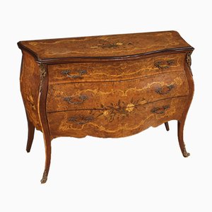 Louis XV Style Rosewood Chest of Drawers, 1960s