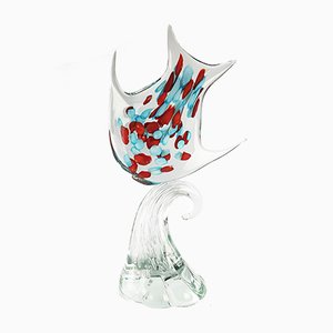 Sculpture Moon en Verre Murano par Valter Rossi pour VRM