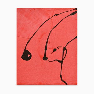 Franly Scarlet 53, Abstrakte Malerei, 2021