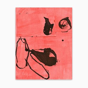 Frankly Scarlet 2, Abstrakte Malerei, 2021