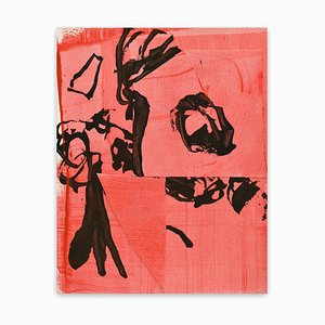 Franly Scarlet 3, Abstrakte Malerei, 2021