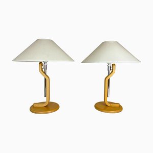 Scandinavian Modern Grevie Table Lamps by Lars Bessfel for Ateljé Lyktan, 1980s, Set of 2