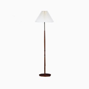 Lampadaire Mid-Century en Palissandre et Laiton, Danemark, 1960s