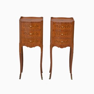 Mid-Century Nachttische, 2er Set