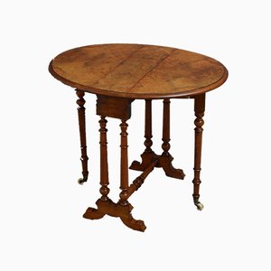 Victorian Walnut Baby Sutherland Side Table