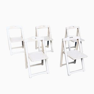 Mid-Century Modern Folding Chairs by Aldo Jacober for Alberto Bazzani, Italy, 1960s, Set of 5
