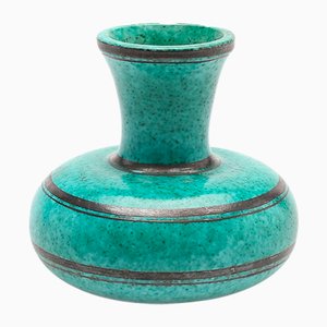 Vase Argenta Vintage en Céramique Émaillée par Wilhelm Kåge pour Gustavsberg