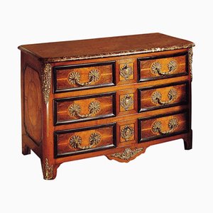 Vintage French Louis XV Style Chest of Drawers, 1980s