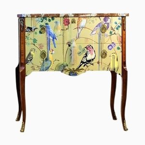 Louis XV Style Chest with Christian Lacroix Design, 1950s