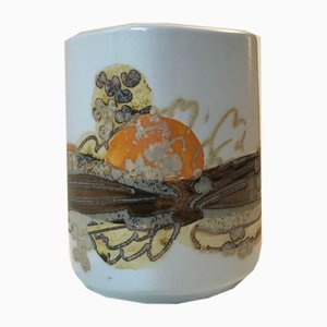 Vaso moderno in ceramica di Ellen Ores per Royal Copenhagen, Danimarca, anni '70