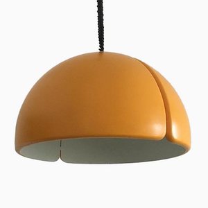 Vintage Swiss Space Age Pendant Lamp from Temde