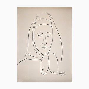 Litografia Pablo Picasso, Spagna, 1960