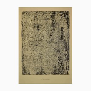 Jean Dubuffet, Text Speckled II, Lithograph, 1959