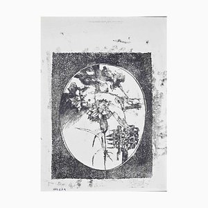 Leo Guida, prezzo, fiori, Litografia, anni '60