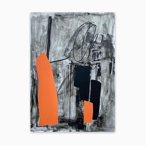 Equilibrio, pintura abstracta, 2021
