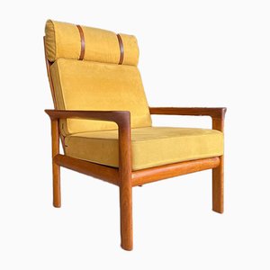 Fauteuil en Teck par Sven Ellekaer pour Komfort, Danemark, 1960s