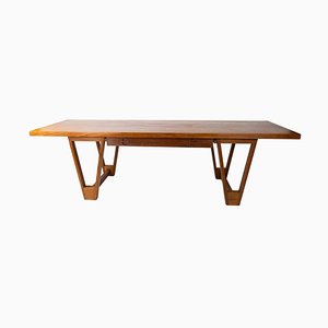 Table Basse en Teck par Illum Wikkelsø, 1960s