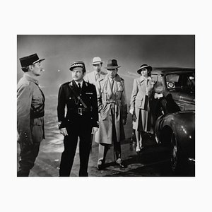 Casablanca Archival Pigment Print Framed in White