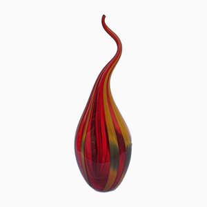 Vintage Murano Glass Vase by Loredano Rosini
