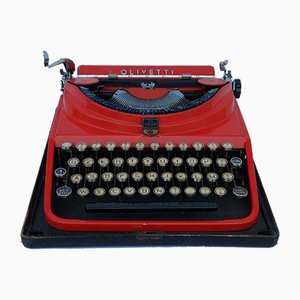 Máquina de escribir Mid-Century de Olivetti
