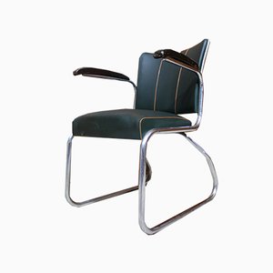 Leather Armchair from Nubert, 1950s
