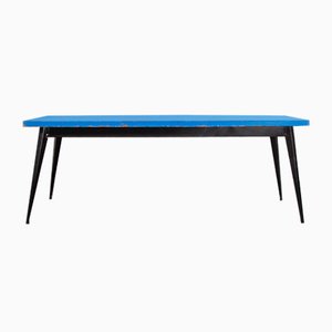 French T55 Tolix Rectangular Two Metre Dining Table, 1960s