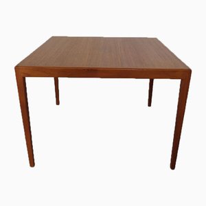 Mesa de centro danesa de teca de Severin Hansen para Haslev Møbelsnedkeri, años 60