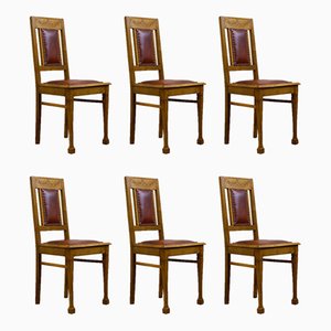 Art Nouveau Sillas y juegos de comedor en Pamono