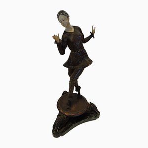 Hans Keck, Oriental Dancer, 1925, Bronce y celuloide