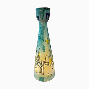 Italienische Mid-Century Modern Keramik Vase, 1950er