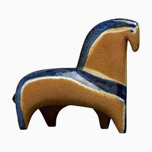 Swedish Stoneware Horse by Lisa Larson for Gustavsberg, 1960s