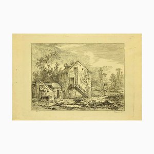 Baron De Thiers, Casas de campo, Aguafuerte, década de 1760