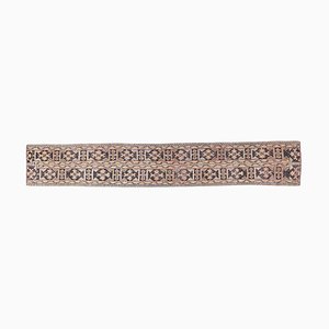 Tapis Oushak Narrow Runner Vintage, Turquie