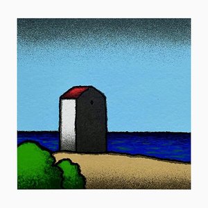 Tino Stefanoni, Beach House, Serigrafia colorata