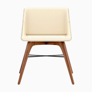 Walnut and Ash Chair by Alexandre Caldas