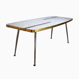 Mid-Century Mosaic Coffee Table by Berthold Muller