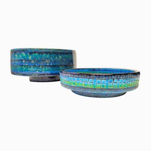 Centerpieces by Aldo Londi for Bitossi, 1960s, Set of 2