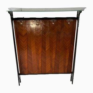 Art Deco Ebony & Rosewood Cabinet, 1920s