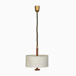 Italian Pendant Lamp with Hoist, 1960s